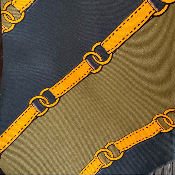 HERMES Vintage Silk Tie - Picture 4 of 10